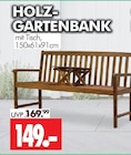 HOLZ-GARTENBANK im Angebot bei Wreesmann in Aurich HOLZ-GARTENBANK Angebote bei Wreesmann Aurich für 149,00 €
