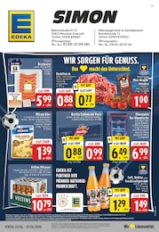 EDEKA Prospekt für Meschede mit 24 Seiten EDEKA Prospekt für Meschede: "Aktuelle Angebote", 24 Seiten, 22.06.2026 - 27.06.2026