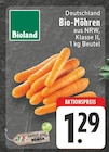 Bio-Möhren Angebote von Bioland bei E center Heinsberg für 1,29 €