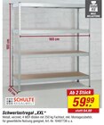 Schwerlastregal XXL Angebote von Schulte Regalwelt bei toom Baumarkt Aalen für 59,99 €
