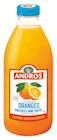 Jus d'orange sans pulpe en offre découverte - ANDROS - Intermarché Super Jus d'orange sans pulpe en offre découverte - ANDROS à 5,40 € dans le catalogue Intermarché Super