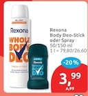 Body Deo-Stick von Rexona im aktuellen budni Prospekt