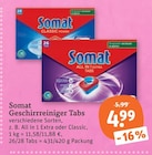 Aktuelles Geschirrreiniger Tabs Angebot bei tegut in Nürnberg ab 4,99 €