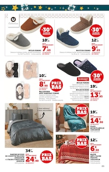 Promotion Chaussures Homme dans le prospectus Hyper U, valable du 12/11/2025 au 30/11/2025 Promo Chaussures Homme dans le catalogue Hyper U du moment à la page 89