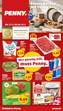 Penny-Markt Prospekt für Kempen, Niederrhein: Top Angebote, 40 Seiten, 17.01.2022 - 22.01.2022