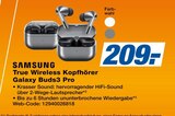 True Wireless Kopfhörer Galaxy Buds3 Pro bei expert TeVi im Neumarkt Prospekt für 209,00 €