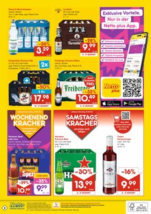 Bier im Netto Marken-Discount Prospekt "DER ORT, AN DEM DU IMMER AUSGEZEICHNETE PREISE FINDEST." mit 2 Seiten (Potsdam)