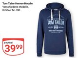 Herren-Hoodie im Angebot bei GLOBUS in Saarbrücken Herren-Hoodie Angebote von Tom Tailor bei GLOBUS Saarbrücken für 39,99 €
