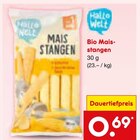 Bio Maisstangen im Angebot bei Netto Marken-Discount in Rüsselsheim Bio Maisstangen Angebote von Hallo Welt bei Netto Marken-Discount Rüsselsheim für 0,69 €