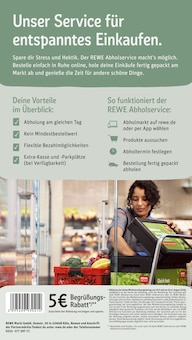 Aktueller REWE Prospekt "Dein Markt" Aktueller REWE Prospekt