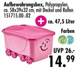 Aktuelles Aufbewahrungsbox Angebot bei SB Möbel Boss in Köln ab 14,99 €