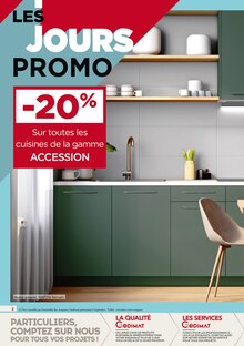 Prospectus Gedimat en cours, "LES JOURS PROMO : SALLE DE BAINS/CUISINE", page 2 sur 16
