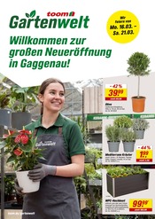 Pflanzen im toom Baumarkt Prospekt in Ettlingen Aktueller toom Baumarkt Prospekt mit Pflanzen, "Willkommen zur großen Neueröffnung!", Seite 1