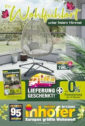 Möbel Inhofer Haengesessel im Prospekt 