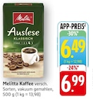 Auslese Klassisch Angebote von Melitta bei E center Pirmasens für 6,49 €