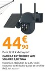 Mr.Bricolage Saint-Jean-de-Luz - Promo Caméra Extérieure Wifi Solaire 2,5K Promo Caméra Extérieure Wifi Solaire 2,5K à 44,90 € dans le catalogue Mr.Bricolage à Saint-Jean-de-Luz