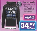 Herren Hoodie Angebote bei Netto Marken-Discount Nettetal für 34,99 €