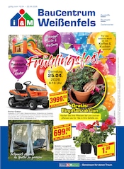 Aktueller i&M BauCentrum Baumärkte Prospekt in Wethau und Umgebung, "Frühlingsfest im i&M BauCentrum Weißenfels" mit 8 Seiten, 18.04.2026 - 25.04.2026