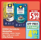 Herzstücke Röstkaffee Selection von EDEKA für 4,99 € bei EDEKA im Angebot Herzstücke Röstkaffee Selection von EDEKA im aktuellen EDEKA Prospekt