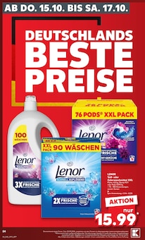 Lenor im aktuellen Kaufland Prospekt (Berlin) Lenor im Kaufland Prospekt "Hier bin ich richtig" mit 80 Seiten (Berlin)