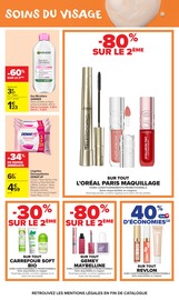 Promos Maquillage dans le catalogue "TOUTES EN BEAUTÉ" de Carrefour Market Maquillage en promo dans le catalogue Carrefour Market à la page 7