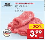 Netto Marken-Discount Sättelstädt - Schweine-Rouladen Angebot im Prospekt Schweine-Rouladen bei Netto Marken-Discount im Sättelstädt Prospekt für 3,99 €