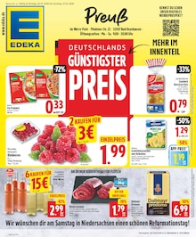 WEZ Prospekt Die WEZette mit  Seiten in Porta Westfalica und Umgebung