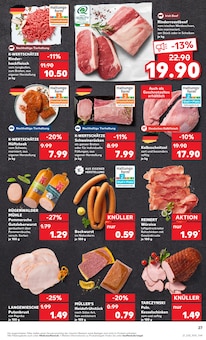 Steak im Kaufland Prospekt "Aktuelle Angebote" mit 56 Seiten (Krefeld)