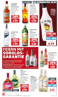 Wodka im Kaufland Prospekt "Hier bin ich richtig" mit 60 Seiten (Mönchengladbach)