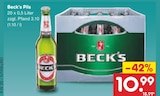 S im Netto Marken-Discount Prospekt Pils von Beck's im aktuellen Netto Marken-Discount Prospekt für 10,99 €