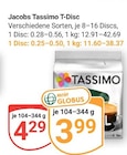 Tassimo T-Disc im Angebot bei GLOBUS in Brühl Tassimo T-Disc Angebote von Jacobs bei GLOBUS Brühl für 3,99 €
