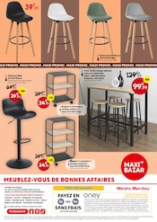 Promos Bar dans le catalogue "Meublez-vous de bonnes affaires" de Maxi Bazar à la page 10 Promos Bar dans le catalogue "Meublez-vous de bonnes affaires" de Maxi Bazar à la page 10