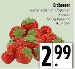 Erdbeeren  im aktuellen EDEKA Prospekt für 2,99 €