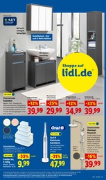 Lidl Waschbecken im Prospekt 