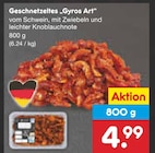 Geschnetzeltes "Gyros Art" Angebote bei Netto Marken-Discount Cottbus für 4,99 €