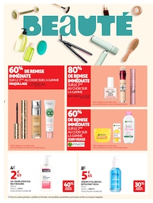 Catalogue Auchan Hypermarché de la semaine "BEAUTÉ" avec 2 pages, valide du 16/06/2026 au 28/06/2026 pour Velles et alentours Prospectus Auchan Hypermarché de la semaine "BEAUTÉ" avec 2 pages, valide du 16/06/2026 au 28/06/2026 pour Velles et alentours