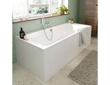 Baignoire droite NF "Calicia" L. 180 x l. 80 cm - Cooke and Lewis en promo chez Brico Dépôt Bourges à 139,00 €