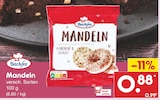 Mandeln Angebote von Backfee bei Netto Marken-Discount Mainz für 0,88 €