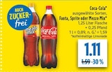 Coca-Cola im Angebot bei diska in Zwickau Coca-Cola Angebote bei diska Zwickau für 1,11 €