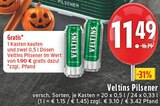 Pilsener im Angebot bei EDEKA in Hamm Pilsener Angebote von Veltins bei EDEKA Hamm für 11,49 €