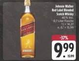 Red Label Blended Scotch Whisky im Angebot bei EDEKA in Plauen Red Label Blended Scotch Whisky Angebote von Johnnie Walker bei EDEKA Plauen für 9,99 €