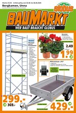 Globus-Baumarkt Prospekt für Werne mit 16 Seiten Globus-Baumarkt Prospekt für Werne: "WER BAUT BRAUCHT GLOBUS", 16 Seiten, 02.06.2020 - 06.06.2020