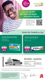 mea - meine apotheke Apotheken Prospekt der aktuellen Woche mit 4 Seiten, gültig von 01.06.2026 bis 30.06.2026, in Hohenwart und Umgebung Aktueller mea - meine apotheke Apotheken Prospekt in Hohenwart und Umgebung, "Unsere Juni-Angebote" mit 4 Seiten, 01.06.2026 - 30.06.2026