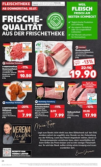 Roastbeef im Kaufland Prospekt "Aktuelle Angebote" mit 62 Seiten (Bochum)