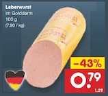 Leberwurst bei Netto Marken-Discount im Berching Prospekt für 0,79 €