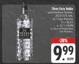 Three Sixty Vodka im Angebot bei E center in Amberg Three Sixty Vodka Angebote von Three Sixty Vodka bei E center Amberg für 9,99 €