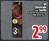 Cheesecake oder Soufflé von Gü im aktuellen EDEKA Prospekt für 2,99 €