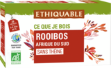 THÉ ROOIBOS D'AFRIQUE DU SUD BIO ETHIQUABLE - ETHIQUABLE - Auchan Hypermarché THÉ ROOIBOS D'AFRIQUE DU SUD BIO ETHIQUABLE - ETHIQUABLE à 2,09 € dans le catalogue Auchan Hypermarché