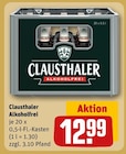 Alkoholfreies Bier Angebote von Clausthaler bei REWE Zülpich für 12,99 €