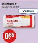 Müllbeutel von Jeden Tag im aktuellen V-Markt Prospekt für 0,65 €